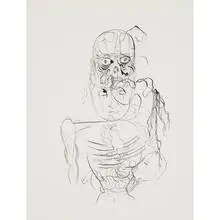 Cameron Jamie, Shotgun Blues, 2005, ink on paper