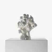 Charles Long, Popcorn Study, 1992, cast and carved plaster