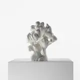 Charles Long, Popcorn Study, 1992, cast and carved plaster