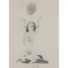 Your Future is Bleak by Keegan McHargue, 2003, graphite on paper, sold Sep 2010