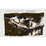 untitled (That the Planetary...) by Raymond Pettibon, 1993, ink and watercolor on paper, sold Sep 2010