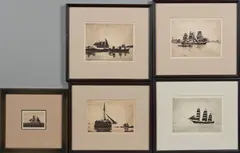Philip Kappel, Five Marine Etchings
