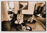 Les Krims, Two Photographs, including: Untitled (Woman and Child on Couch)