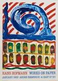 Hans Hofmann, Hans Hofmann - Works on Paper, 1983. Color offset lithographic poster, unmatted