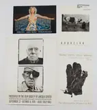 Various Contemporary Artists, Four Exhibition Posters