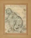 European School, Three Framed Drawings: