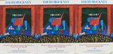 David Hockney, 1981. Color offset lithographic posters, unmatted, unframed.