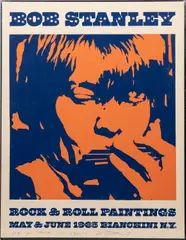 Bob Stanley, Rock & Roll Paintings, 1965. Numbered