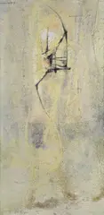 Michael Ayrton, Icarus Fall, oil on board