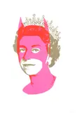Heath Kane, Rich Enough To Be Batman - Pink and Gold, Screenprint, 2015, on Somerset Satin