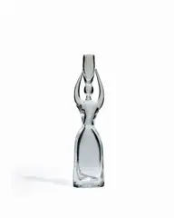 Antonio da Ros, Figurina Reggicandela con Bolle, for Vetreria Gino Cenedese, clear glass