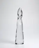 Ermanno Nason, Bishop Statue, for Vetreria Gino Cenedese, clear glass