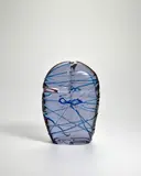 Ermanno Nason, Abstract Form, for Vetreria Gino Cenedese, alexandrite glass with applied decoration