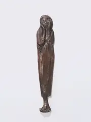 Die Tänzerin by Ernst Barlach, 1926, Bronze mit brauner Patina, sold Dec 2021