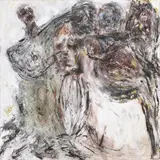Martin Disler, Ohne Titel, 1989, Acryl und Öl auf Leinwand