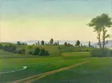 Georg Schrimpf, Bei Lauterbach (Tirol)