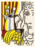 Roy Lichtenstein, Still Life with Picasso, 1973, Farbserigrafie auf Velin