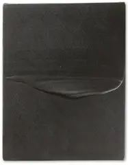Takesada Matsutani, Ohne Titel, 1983, Vinyl, Grafit und Papier auf Leinwand, auf Holz montiert