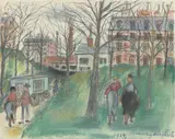 Maurice Utrillo, La roulotte