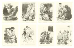 Der Mittler by Neo Rauch, 2006, 8 Lithografien, jeweils auf Velin, sold Nov 2018