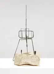 Reg Butler, The Unknown Political Prisoner maquette, 1951-52, Wire and metal on a cast plaster base