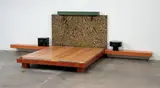 Ettore Sottsass, Headboard with attached drawers