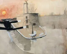 Mary Newcomb, Untitled, Ink on paper