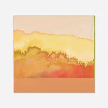 Ronnie Landfield, Cliff Entrance, 1978, acrylic on canvas