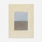 Pierre Haubensak, Triune, 1975, oil on paper