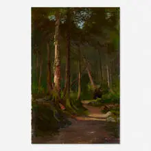 Edward Hill, Old Friends, oil on canvas