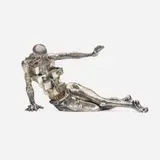 Le Cabinet Anthropomorphique by Salvador Dalí, 1982, sterling silver, sold Nov 2020