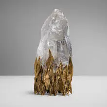 Chaumet, L'Arcade sculpture with leaves