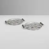 Jean Desprès, Escargot trays, set of two