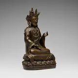 Tibetan, Seated Bodhisattva Avalokiteśvara (Guanyin)