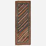 Persian Shahsavan, Pile runner, c. 1950, hand-knotted wool