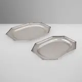 Bulgari, Nesting octagonal trays, set of two