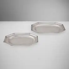 Bulgari, Nesting octagonal trays, set of two