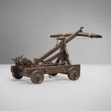 Bill Mittlestedt, Ballista maquette for Cleopatra, 1961-62, wood, twine, wire, metal