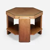 Art Déco, Occasional table, c. 1930, mahogany
