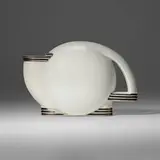 Paul Schreckengost, Teapot, 1938, glazed and painted stoneware