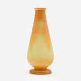 Le Verre Français, Tall vase with date palm