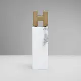 Hermès, Sculpture, c. 1970, marble, brass