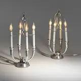 Christofle, Gallia table lamps, pair