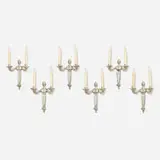 Neoclassical Style, Sconces, set of six