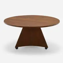 Prototype dining table by Heal's, c. 1960, wenge, lacquered wood, offered Oct 2023