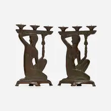 Emory Seidel, Candelabra, pair