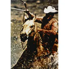 Richard Prince, untitled (Cowboy), 1984, c-print mounted on foamcore