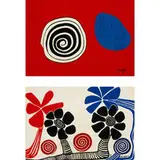 Alexander Calder, American Revolution Bicentennial; Les Plans, 1975, hand-woven wool