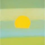 Andy Warhol, Sunset, 1972, screenprint on paper