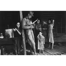 Untitled (After Walker Evans) by Sherrie Levine, 1981, gelatin silver print, sold Sep 2010